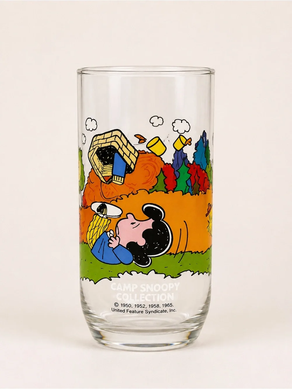 Vintage 1983 McDonald’s Camp Snoopy Collection Complete Set of 3 Peanuts Glasses